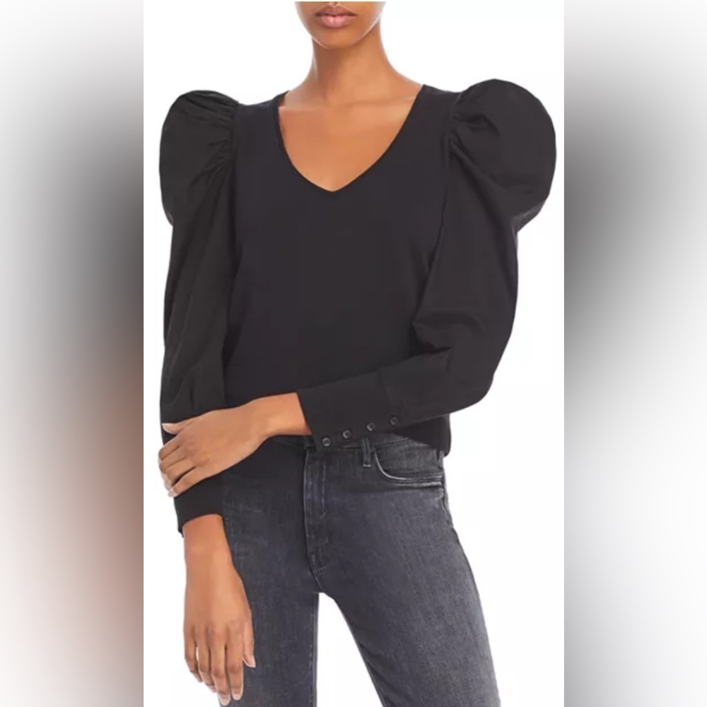 NEW Nation LTD Jenna Puff Sleeve Tee